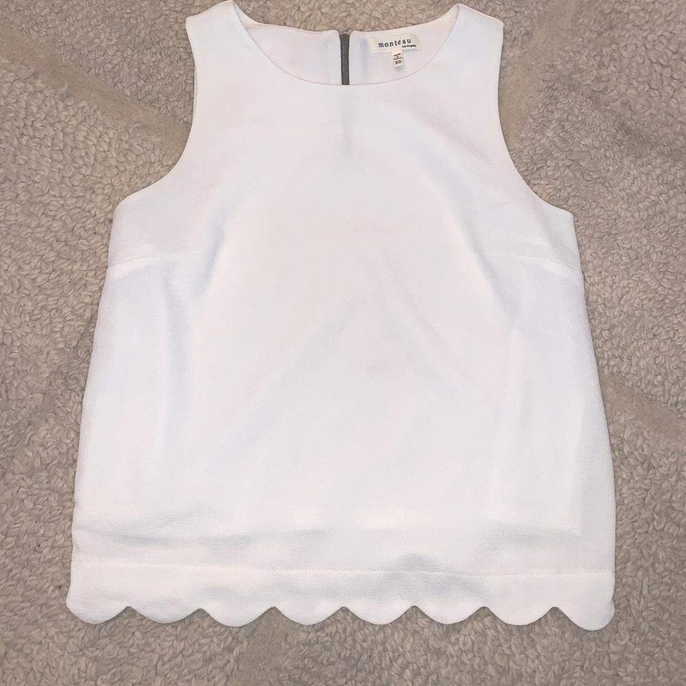 Monteau White Blouse